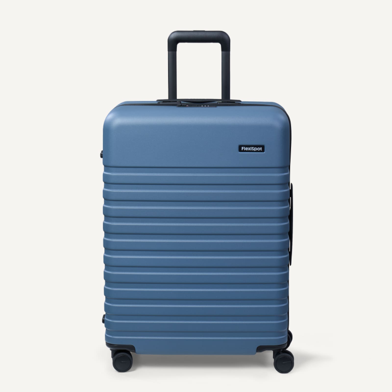 FlexiSpot PC Hardside Expandable Luggage With Spinner Wheels, Blue, 24-Inch_voghion.com